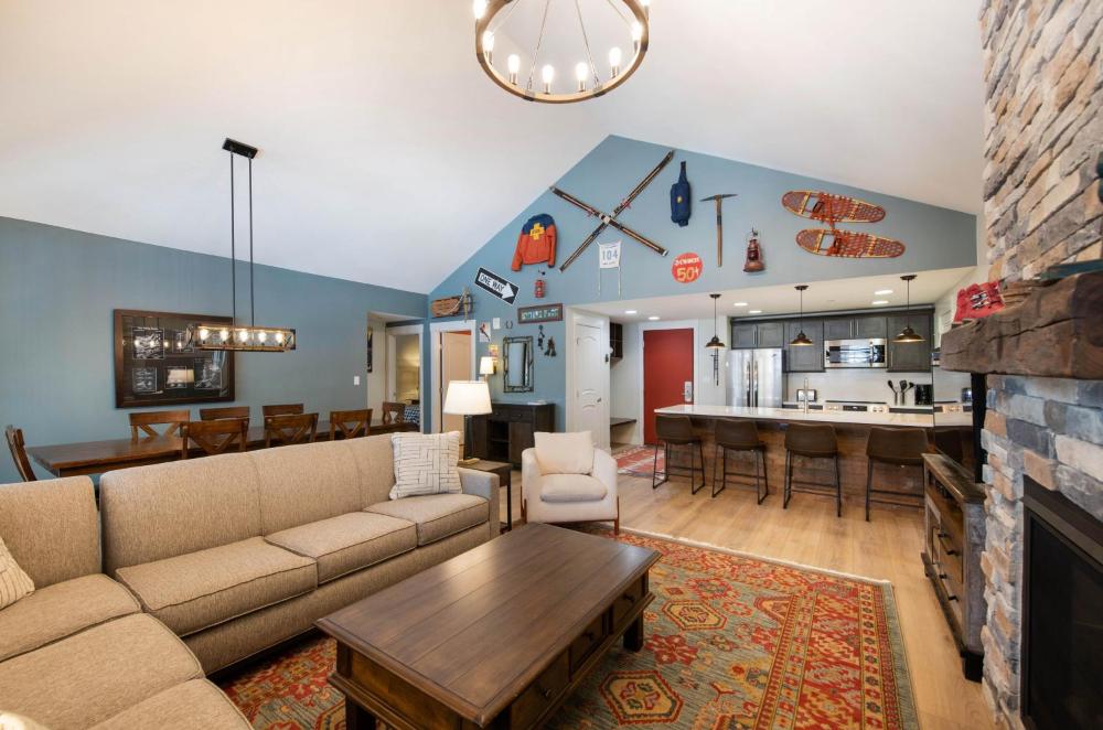 Three-Bedroom Apartment interior